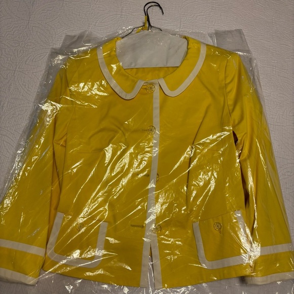 ESCADA 2 PIECE JACKET 43 AND PANTS 44 SET IN SUNFLOWER IN EXCELLENT CONDITION - Picture 7 of 16